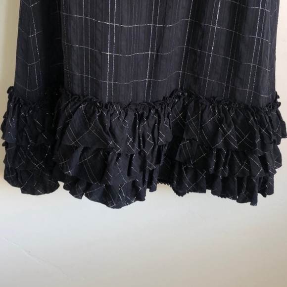 Juicy Couture Ruffle Hem Sleeveless Shift Dress - Picture 4 of 9